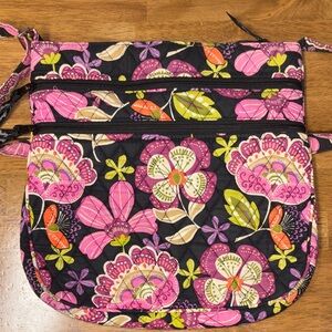 Vera Bradley - Triple Zip Hipster Crossbody